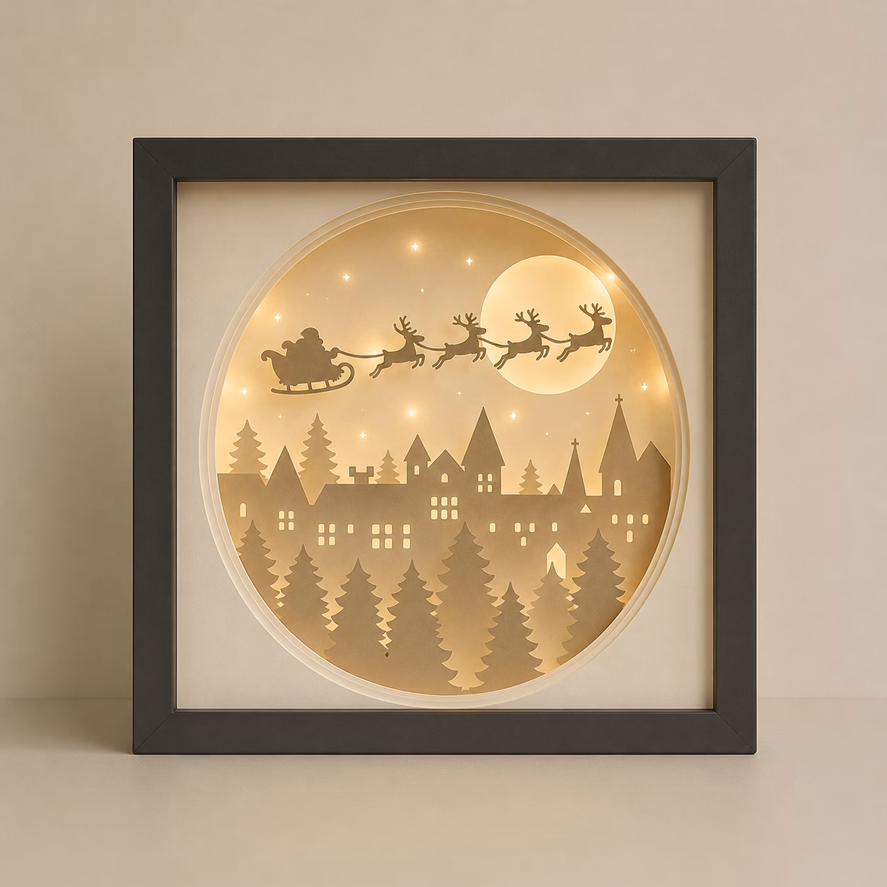 Leuchtrahmen | Weihnachtsdorf