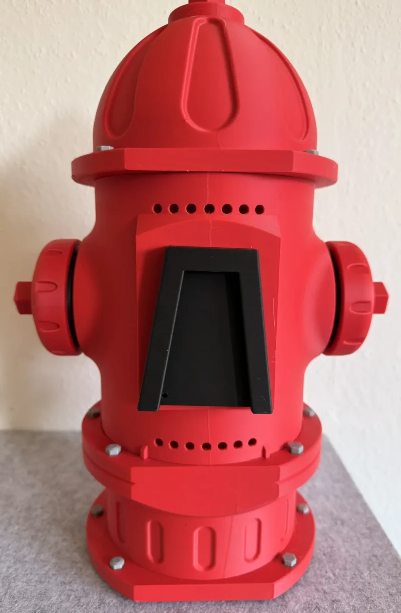 Vogelhaus, Nistkasten im Hydranten-Design – Bild 3