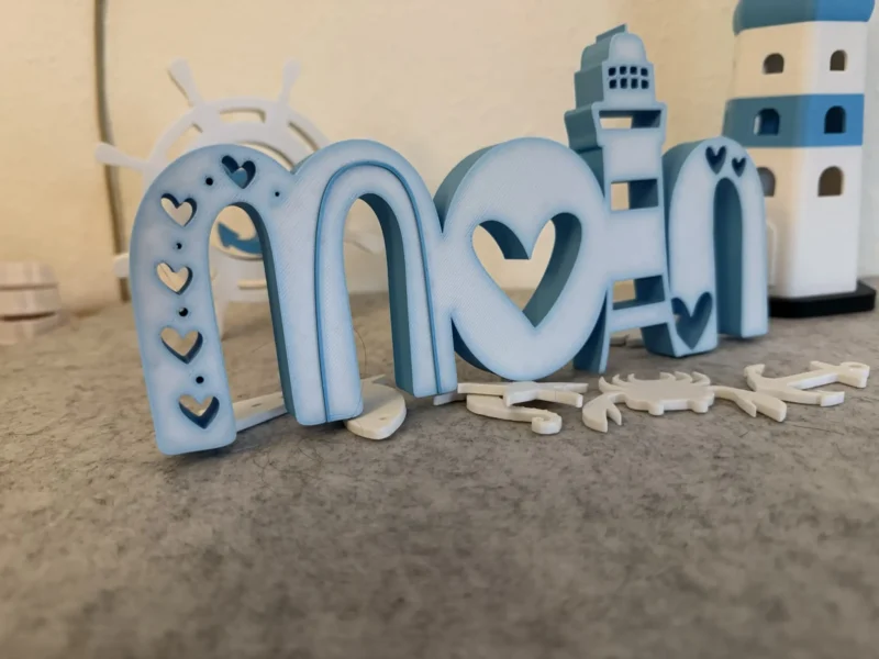 Deko-Schriftzug „MOIN“ – Bild 5