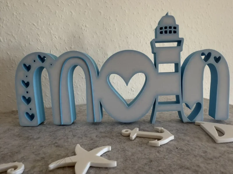 Deko-Schriftzug „MOIN“ – Bild 2