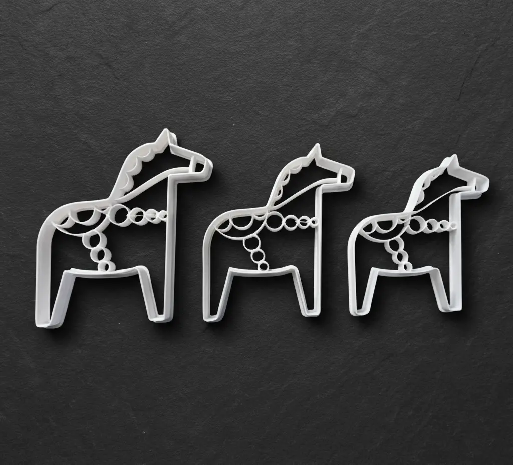 Ausstechform Dalapferd