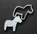 Ausstechform Dalapferd inkl. Stempel