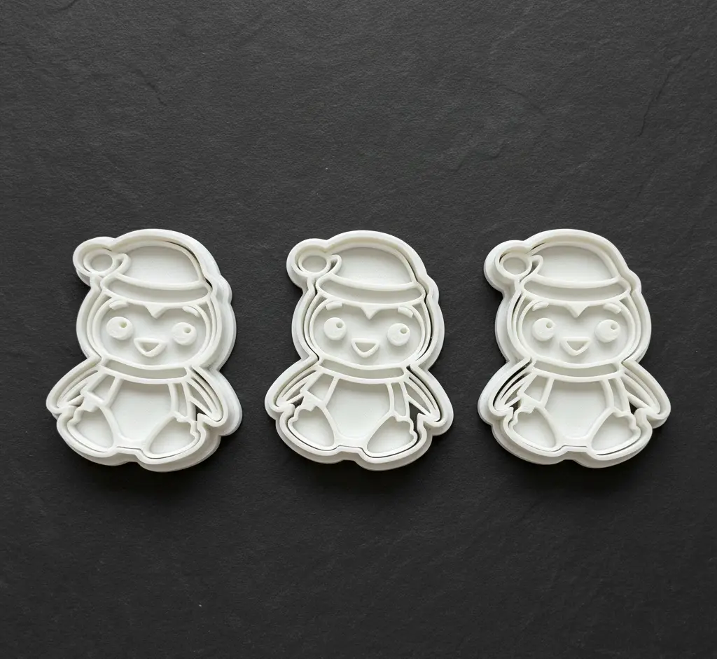 Ausstechform Pinguin inkl. Stempel