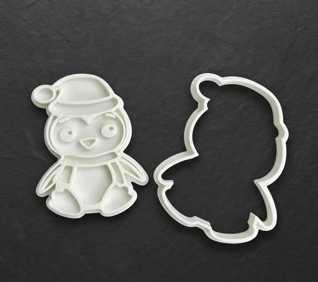 Ausstechform Pinguin inkl. Stempel