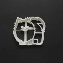 Ausstechform Pomeranian – Detailansicht