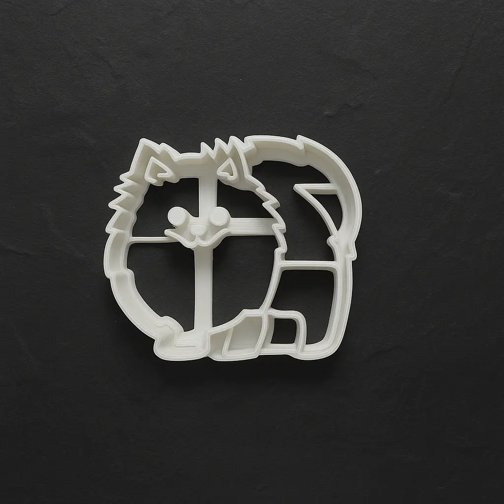 Ausstechform Pomeranian – Detailansicht