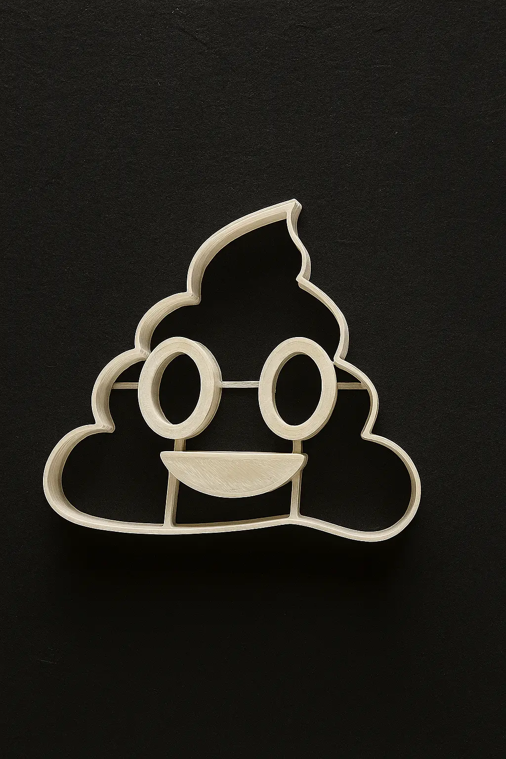 Ausstechform Poop Emoji