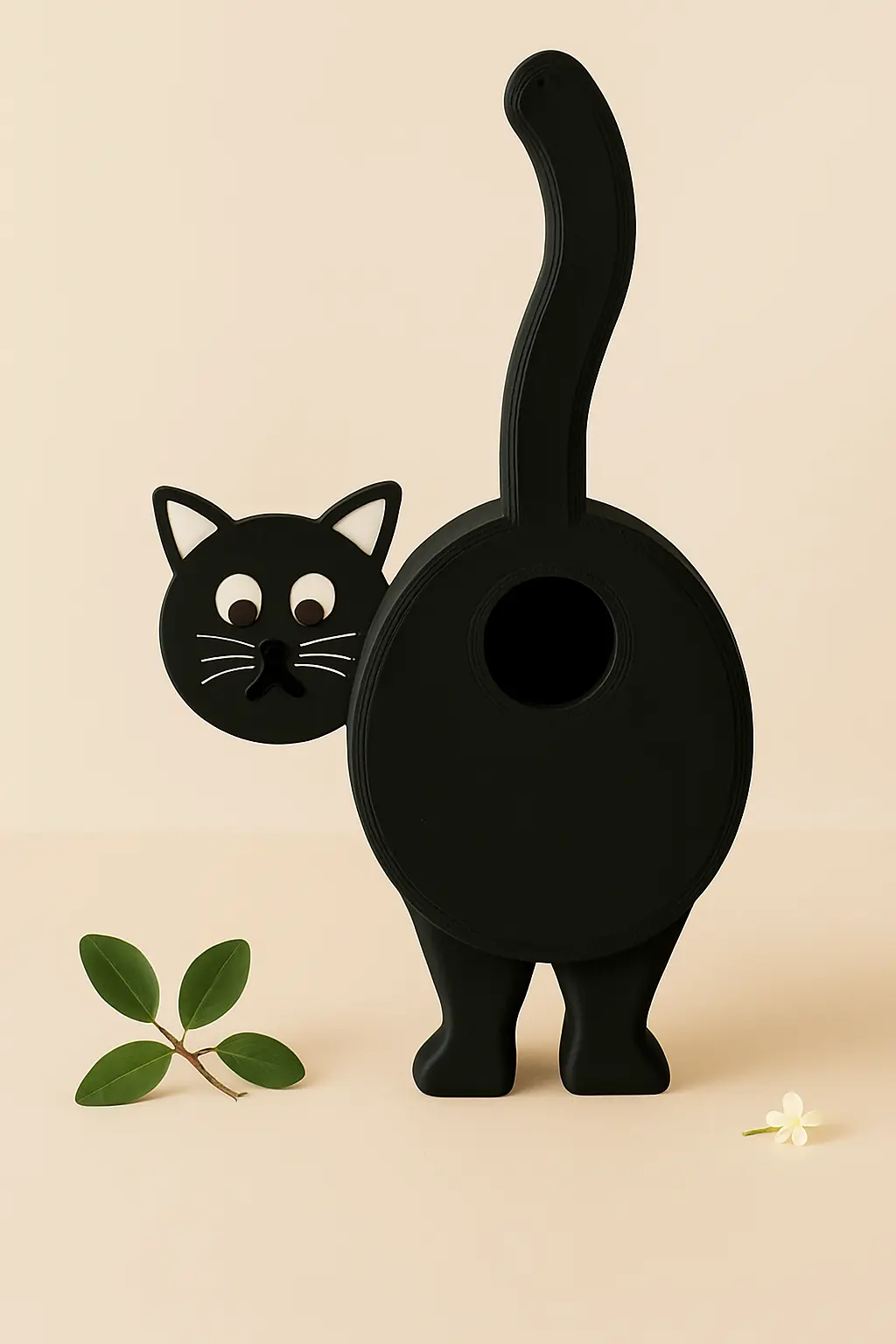 Vogelhaus/Nistkasten Die Katze – Bild 3