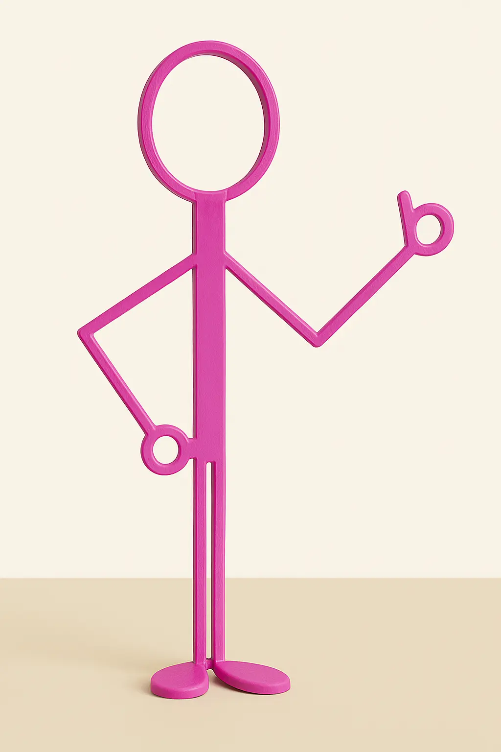 Strichmänchen – Deko mit Funktion fürs Bad