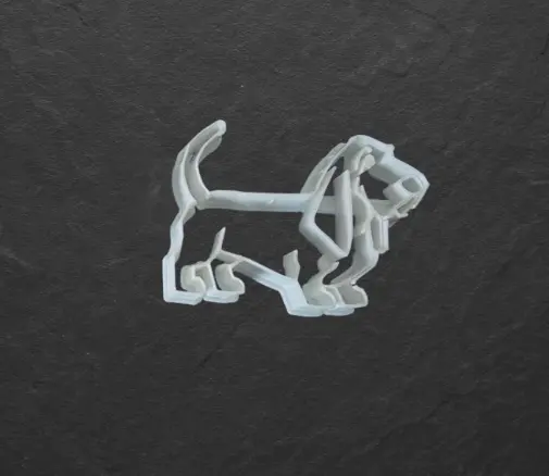 Ausstechform Basset – Detailansicht