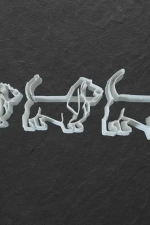 Ausstechform Basset – Detailansicht