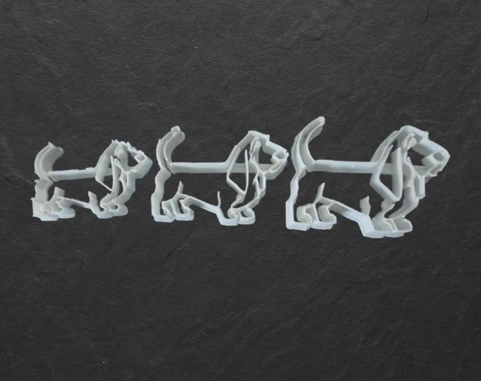Ausstechform Basset – Detailansicht
