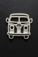 Ausstechform Campingbus Detailansicht