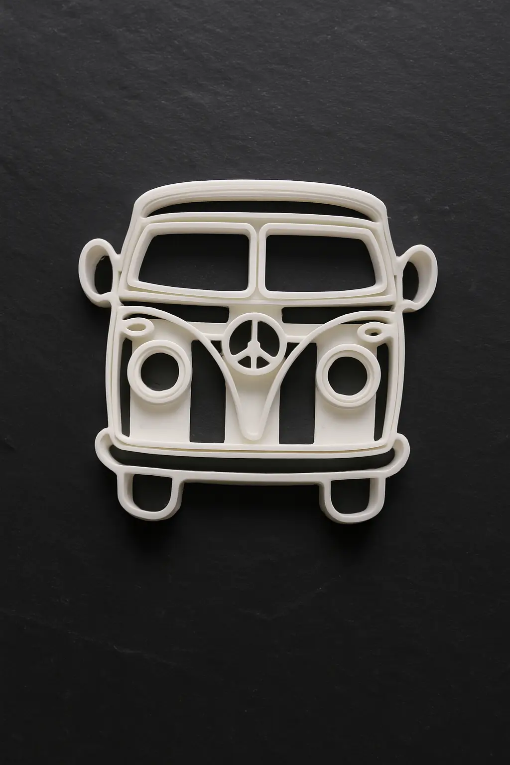 Ausstechform Campingbus Detailansicht