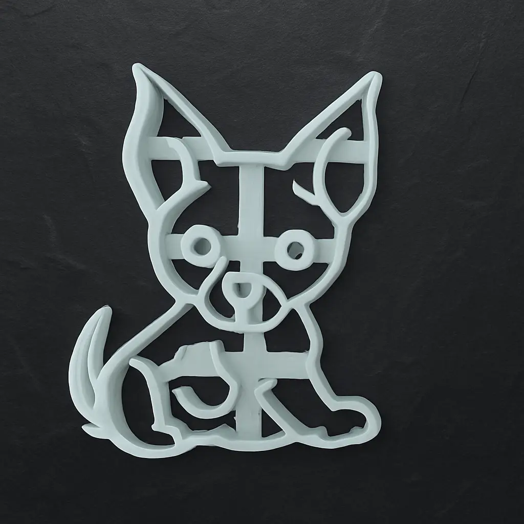 Ausstechform Chihuahua – Detailansicht