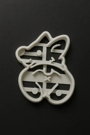 Ausstechform Corgipopo – Detailansicht