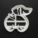 Ausstechform Dackelpopo – Detailansicht