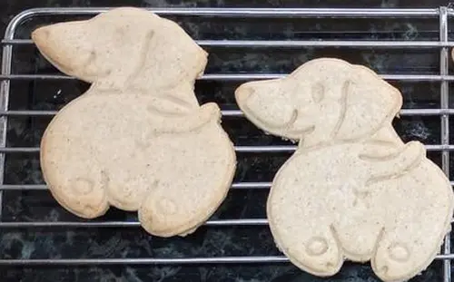 Ausstechform Dackelpopo – Detailansicht