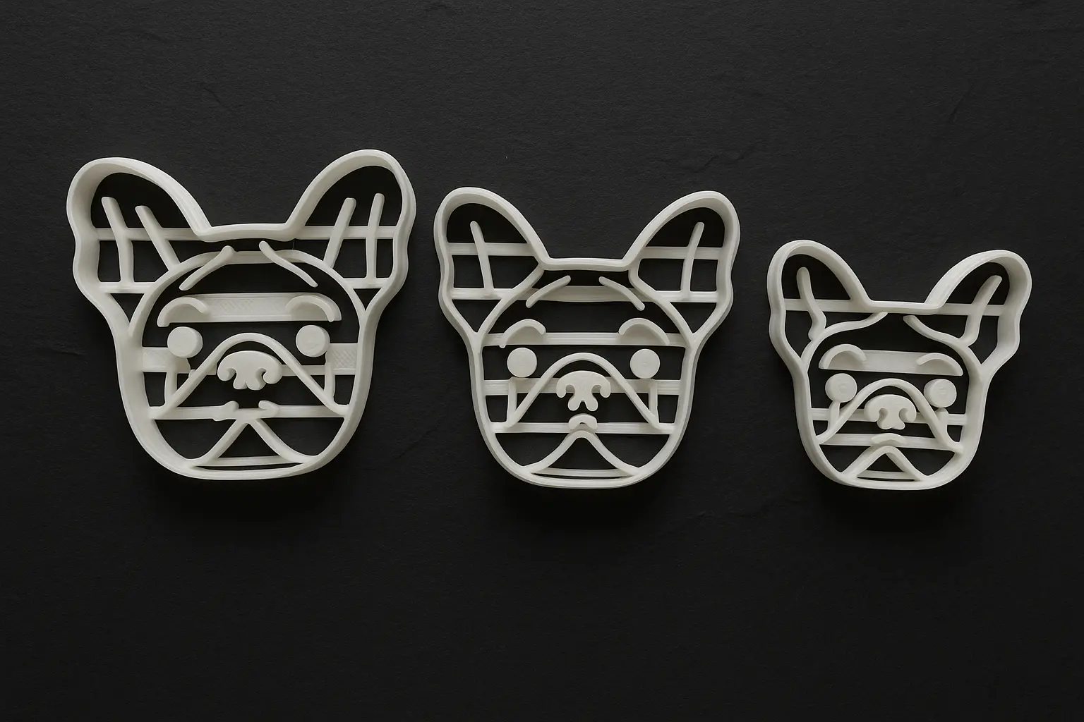 Ausstechform Französische Bulldogge – Detailansicht