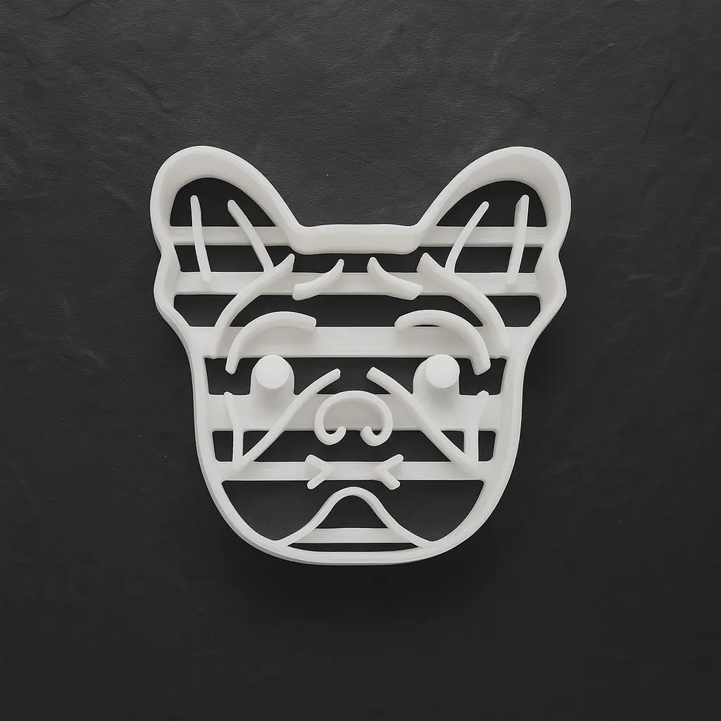 Ausstechform Französische Bulldogge – Detailansicht