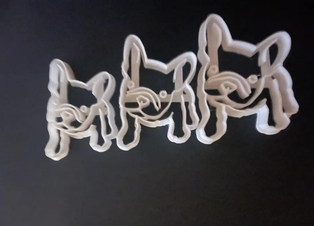 Ausstechform Französische Bulldogge – Detailansicht