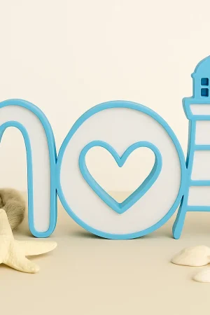 Deko-Schriftzug MOIN Küstendeko