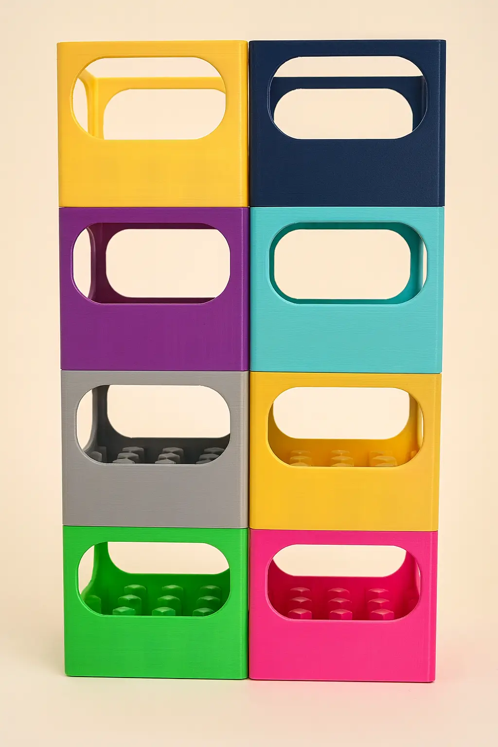 Hubikiste stapelbar in Wunschfarbe