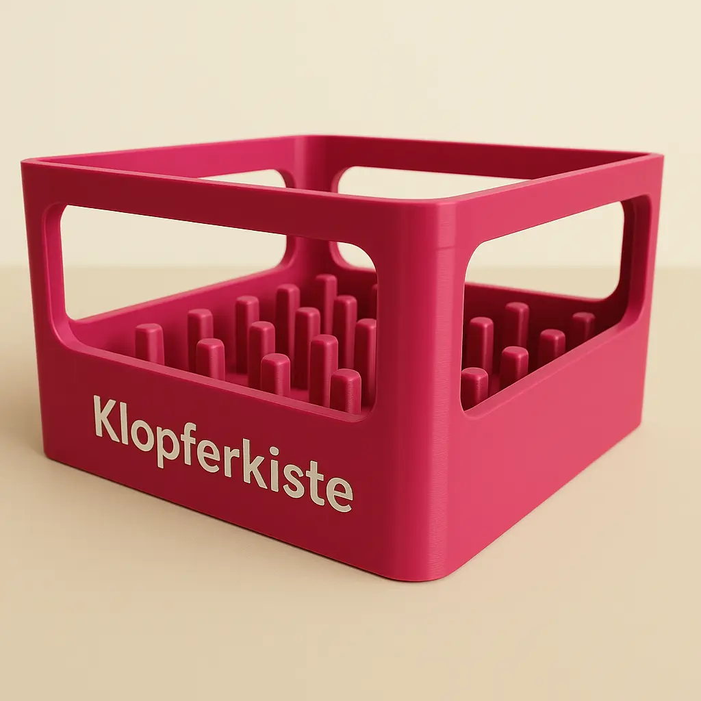 Klopferkiste stapelbar in Wunschfarbe