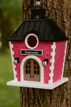 Vogelhaus/Nistkasten Feuerwehrhaus