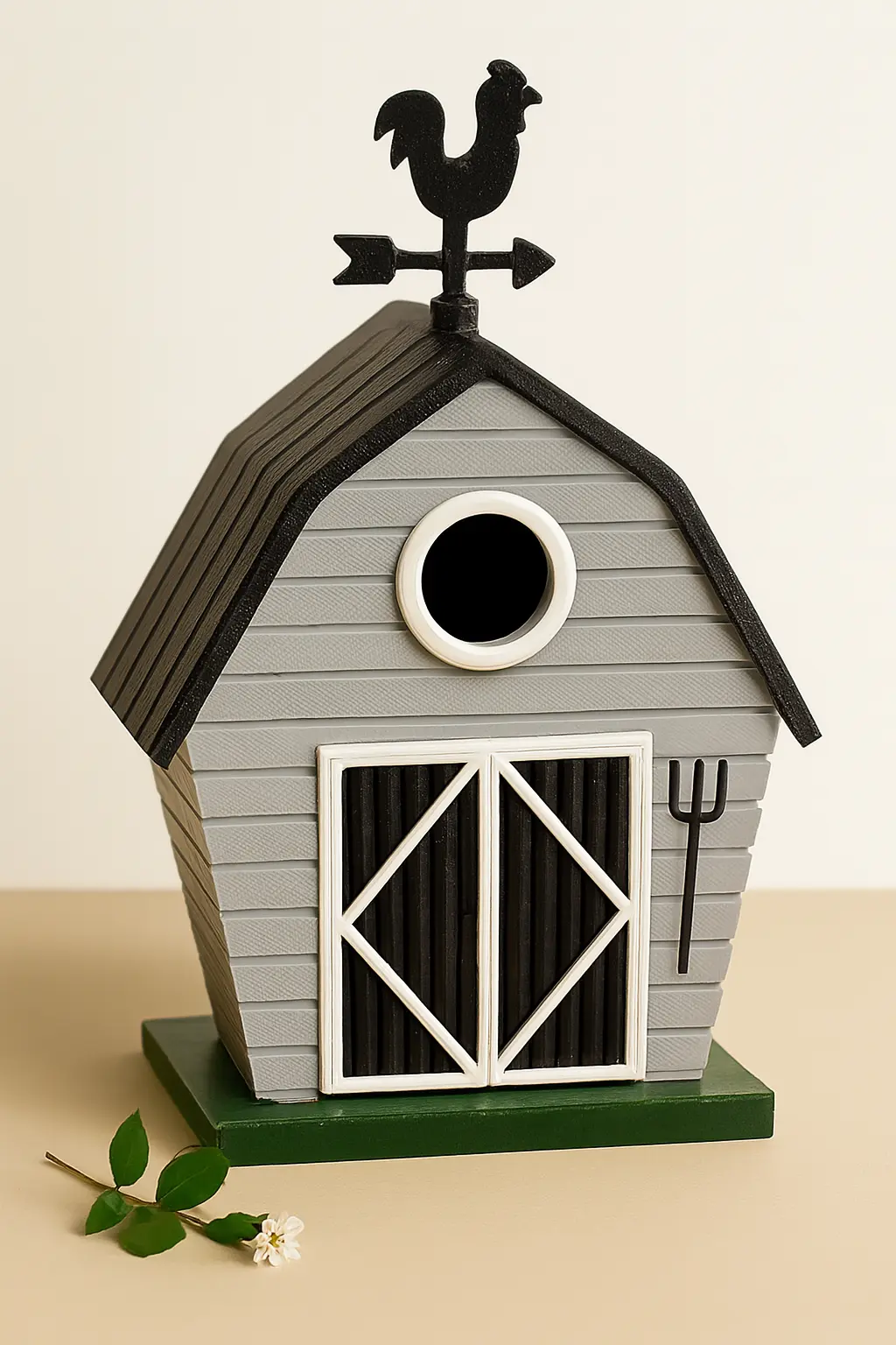 Detailansicht Vogelhaus/Nistkasten Scheune