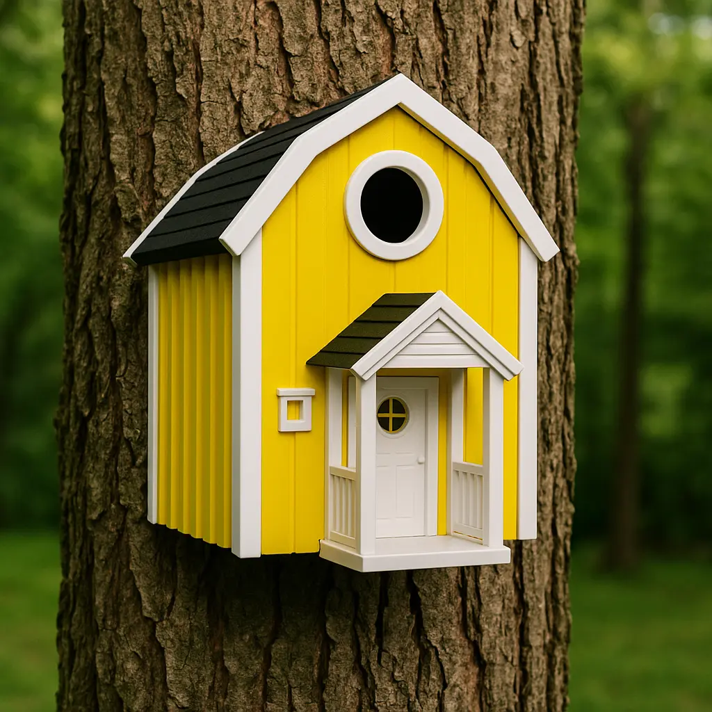 Vogelhaus/Nistkasten Schwedenhaus im Garten