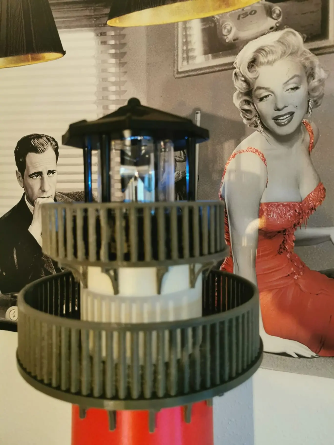 XL Leuchtturm mit Leuchtfeuer für innen & außen – Bild 6