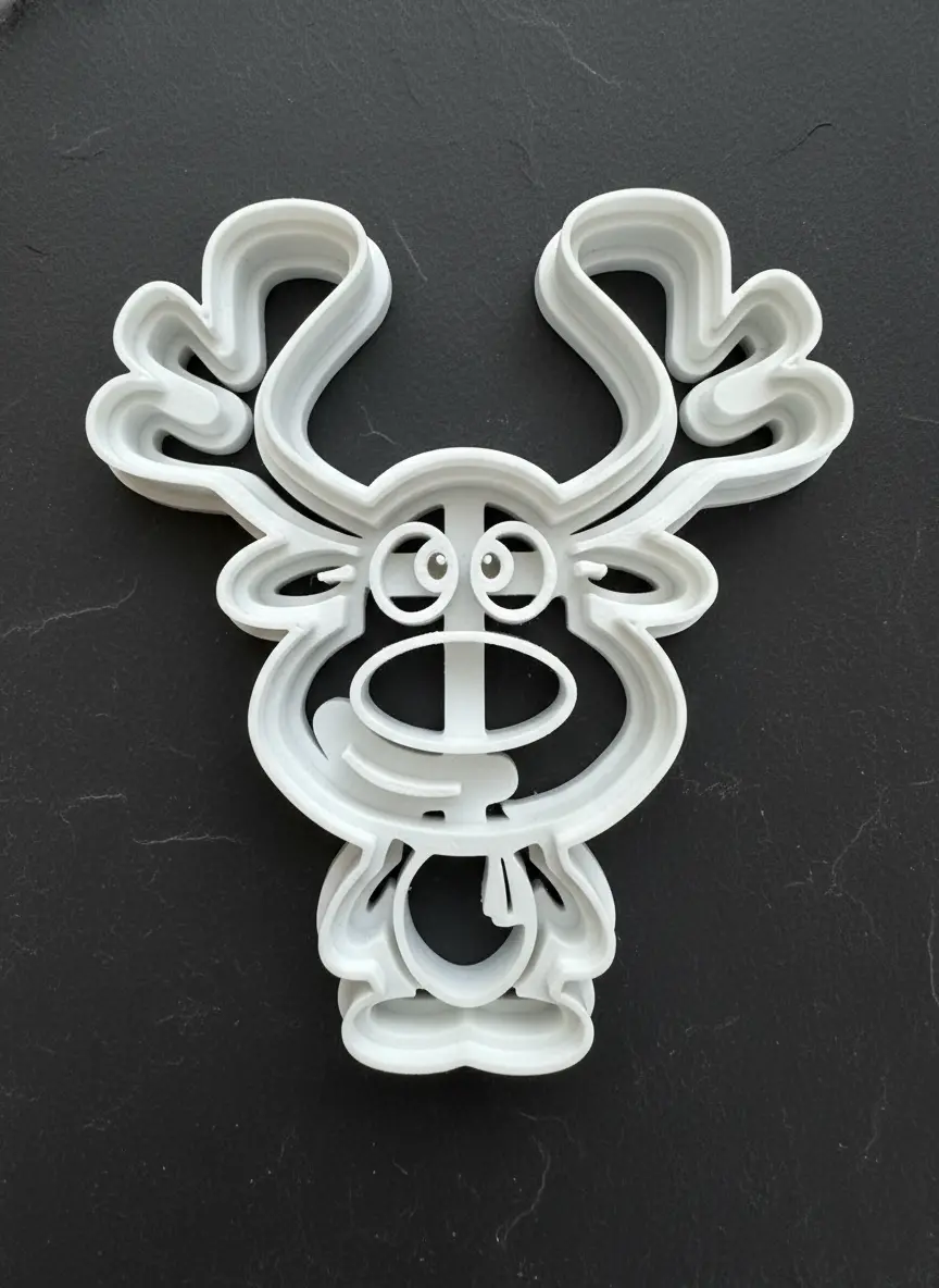 Ausstechform Rentier – Einzelansicht