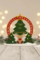 Weihnachts Countdown mit Rudolph, komplette Vorderansicht